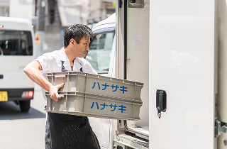 お弁当のルート配達ドライバー